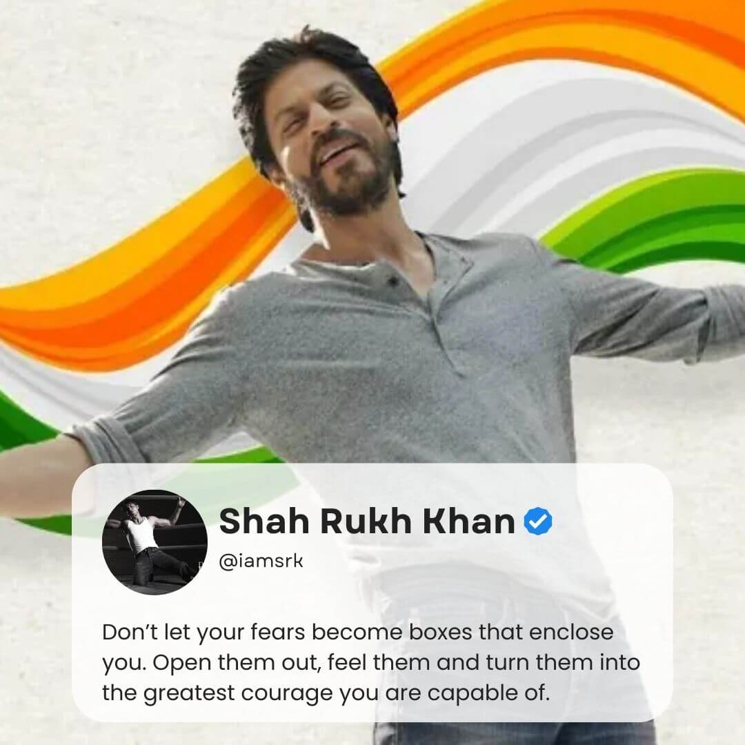 SRK Greatest Saying