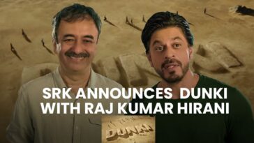 SRK Raju Hirani Dunki Announcement