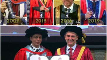 Dr. Shah Rukh Khan with 5 Honorary Doctorate