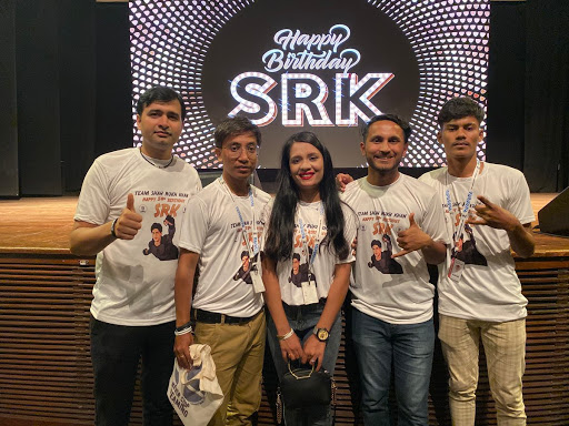 Team Shah Rukh Khan Members at SRK Birthday Bash